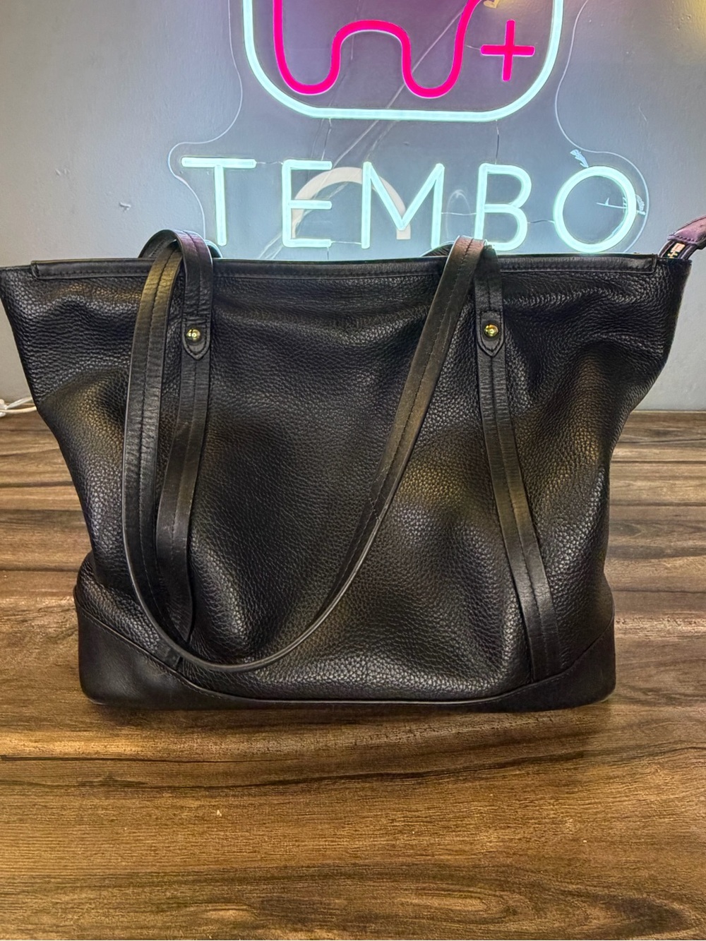 RADLEY LONDON Black Leather Tote